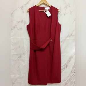 NWT BOSS Hugo Boss Dycelia Sleeveless Sheath Midi Dress - J4